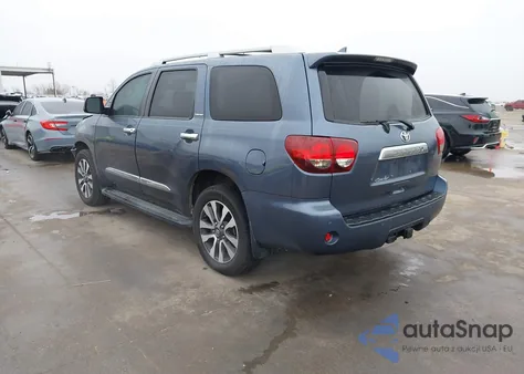 2019 Toyota Sequoia Limited from USA, damaged, VIN 5TDKY5G18KS072285
